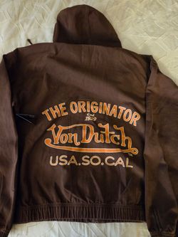 Von Dutch brown jacket