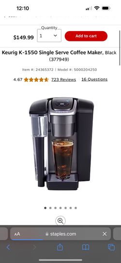 Keurig Coffee Machine