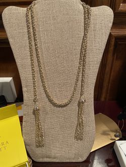 Kendra Scott Lariat Tassel Necklace