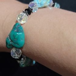 Turquoise Bracelet With Beads