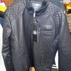 American breed leather jacket (Mens Large)