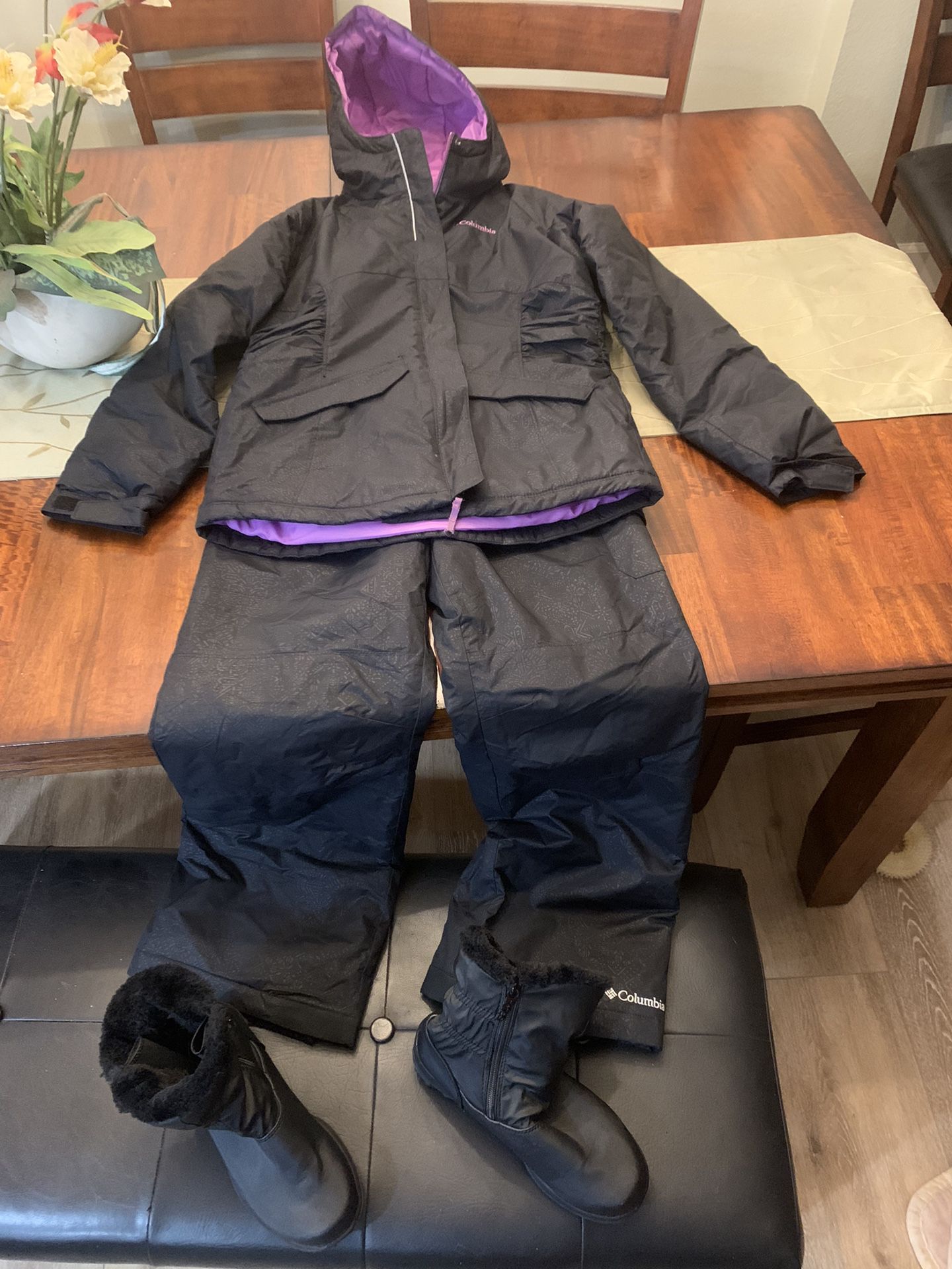 Snow /Rain Gear: Jacket, Pants, &  Boots