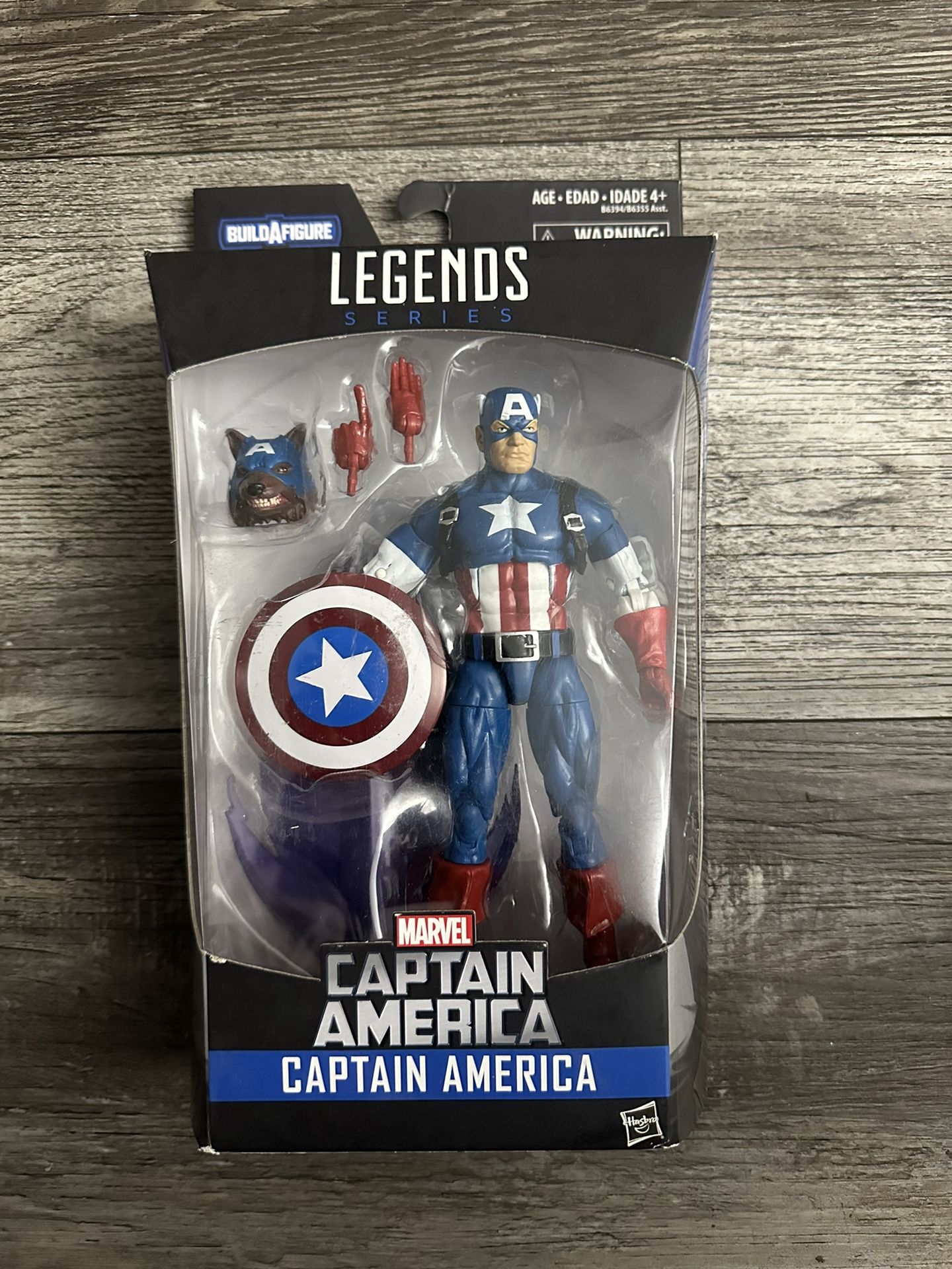 Marvel Legends Captain America Figure Red Skull Wave Avengers 