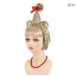 Adults Cindy Lou Who Wig 
