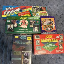 Sealed Baseball Collectibles 