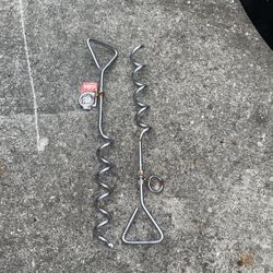 In Ground Stakes For Dogs Large Set Of 2