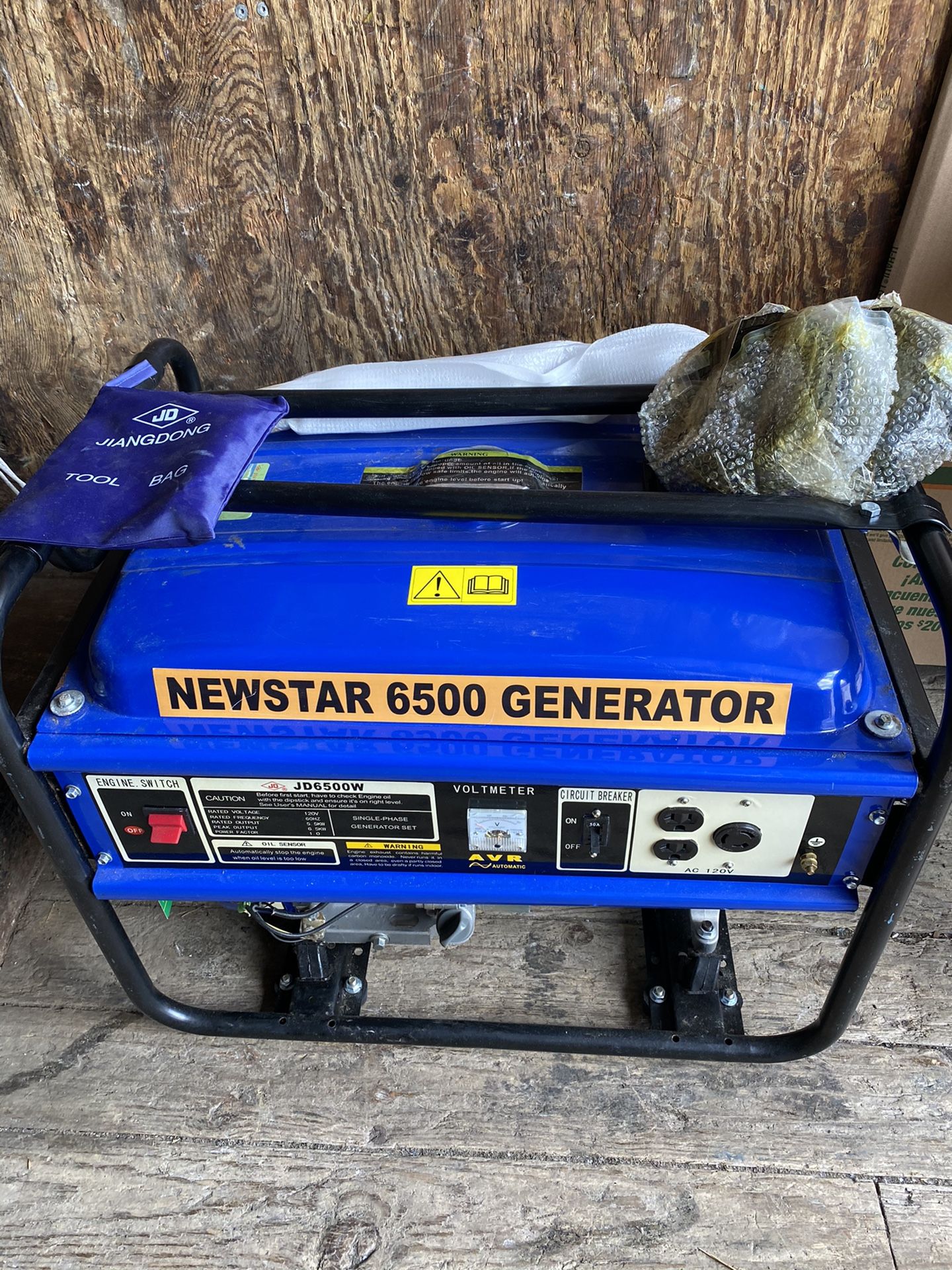 6500 watt generator
