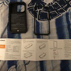 iPhone 13, 14, 15 Pro Battery Case 10000mAh