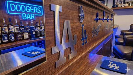 Metal Art - LA Dodgers Logo // LA Logo