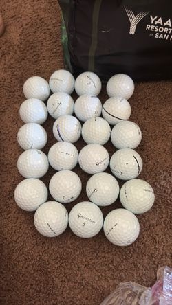 23 Mint Non Water Taylormade TP5 Golf Balls