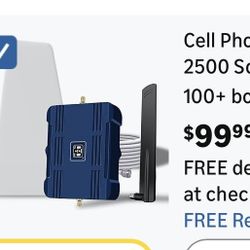 Cell Phone Signal Booster for Home, Boost 5G 4G LTE 3G Data for All U.S. Carriers FCC Approved