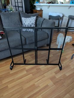 Metal Fireplace Screen