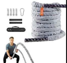 30 Ft. Battle Rope w/  Protective Nylon Cover New In Box 