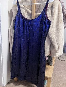 Size M Purple Beaded Dress