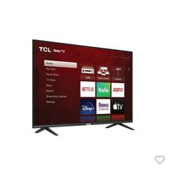 50in Tcl 4k Smart Tv With Roku New In Box 265.00
