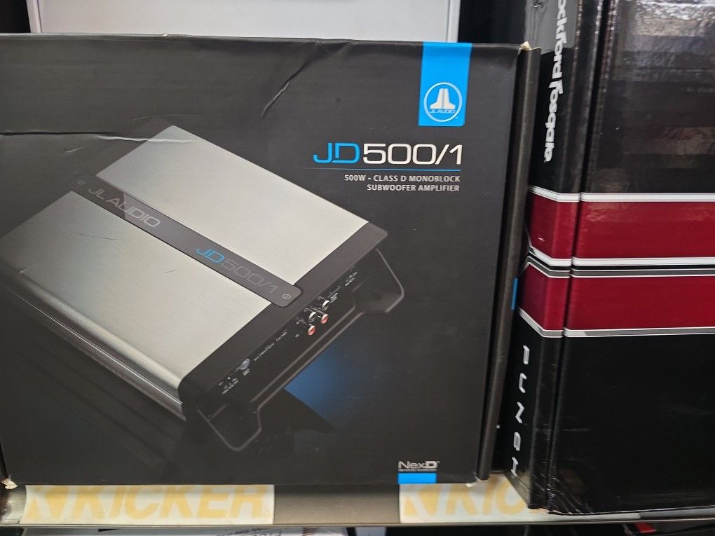 JL AUDIO amplifier 500/1 