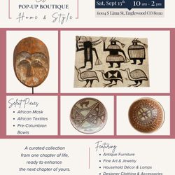Pop-Up Boutique: Home & Style - One Day Only! 