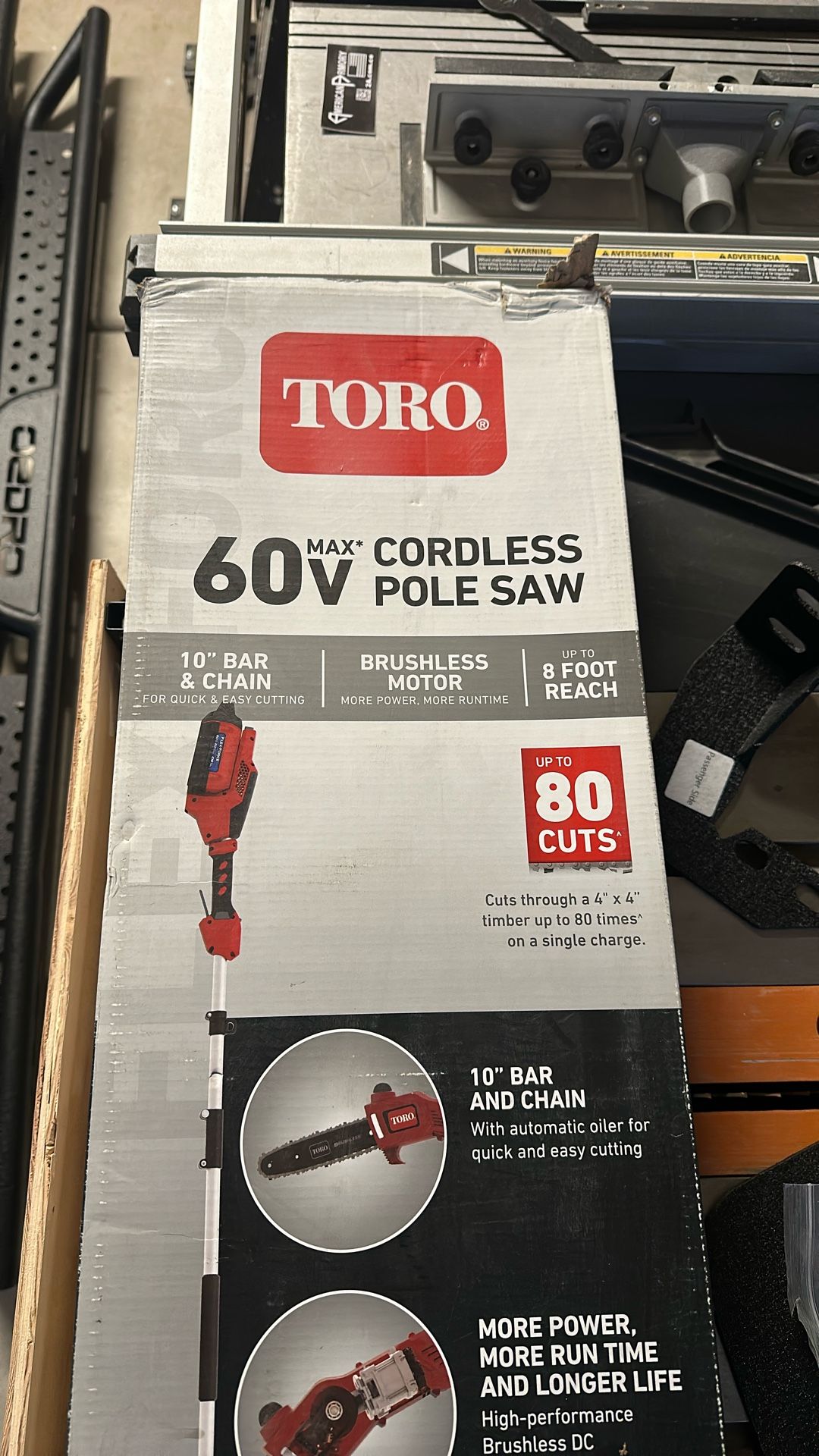 Toro pole saw