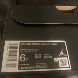 Air Jordan 1 Mid SE Craft 