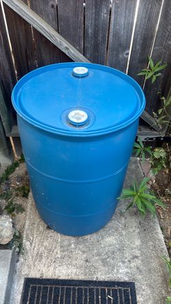 55 gallon drinking water barrel