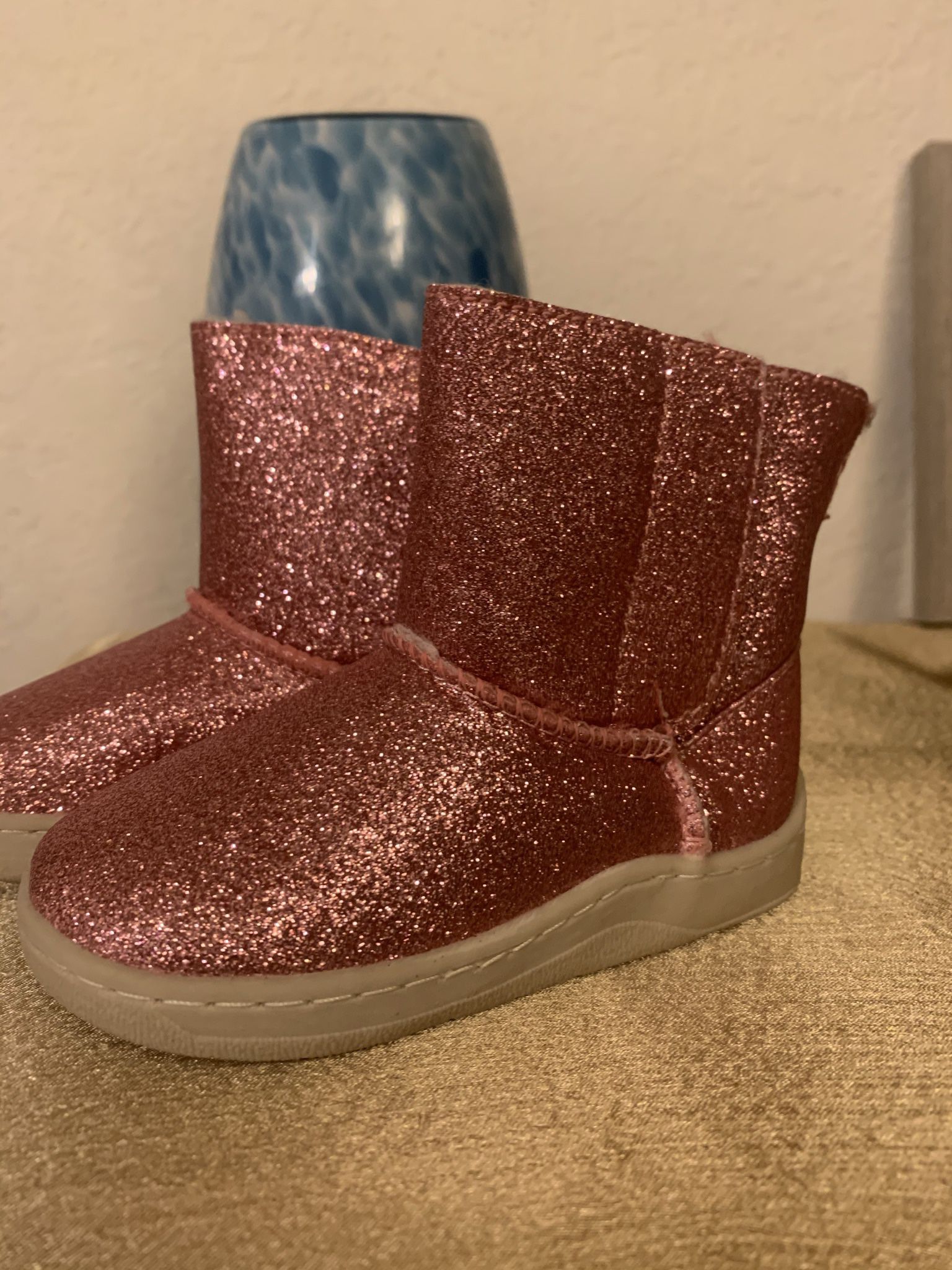 Toddler Pink Boots Size 4 & 5