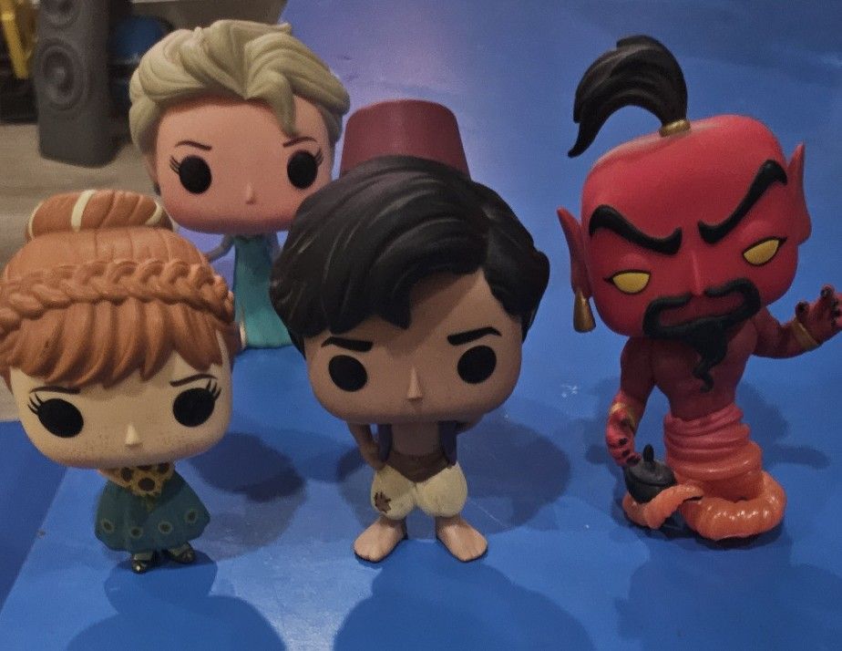Funko Pops Out Of Box