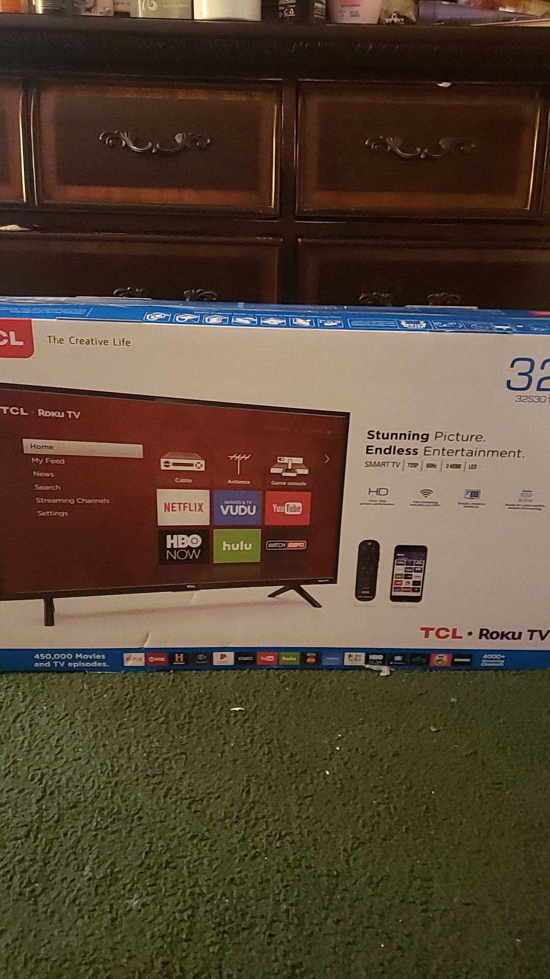 32 inch Roku Smart Tv