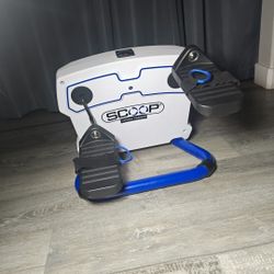 Scoop Under Desk Lateral Motion Trainer Exerciser with Counter Assembly SC100