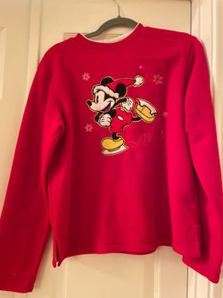 Disney Mickey Mouse fleece sweatshirt size small