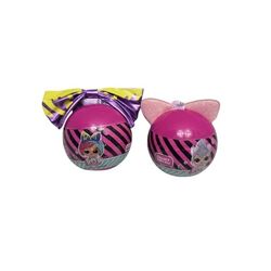 LOL. Surprise Scrunchies Sequins with Cat Ears and Bow Set Of 2  New Sealed 