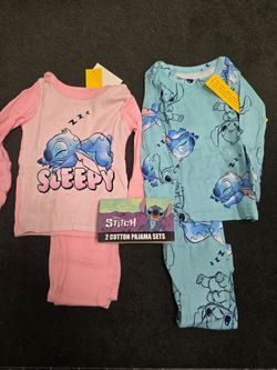 Disney Stitch Pajamas 4T