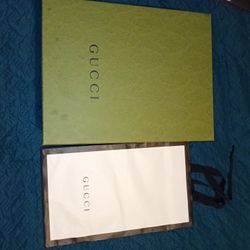 Box And Bag Gucci Original