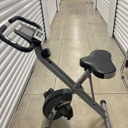 Compact Folding Exercise Bike