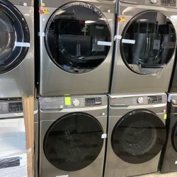 New Samsung Steam Washer And Dryer Gas Set *finance Available *