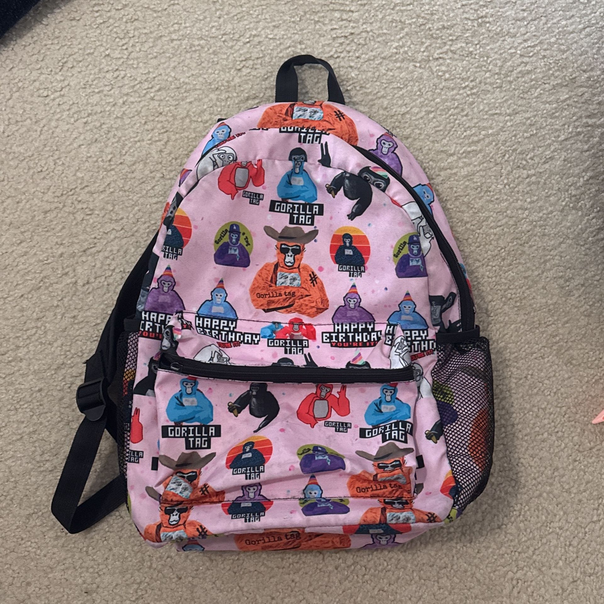 Gorilla Tag Theme Backpack