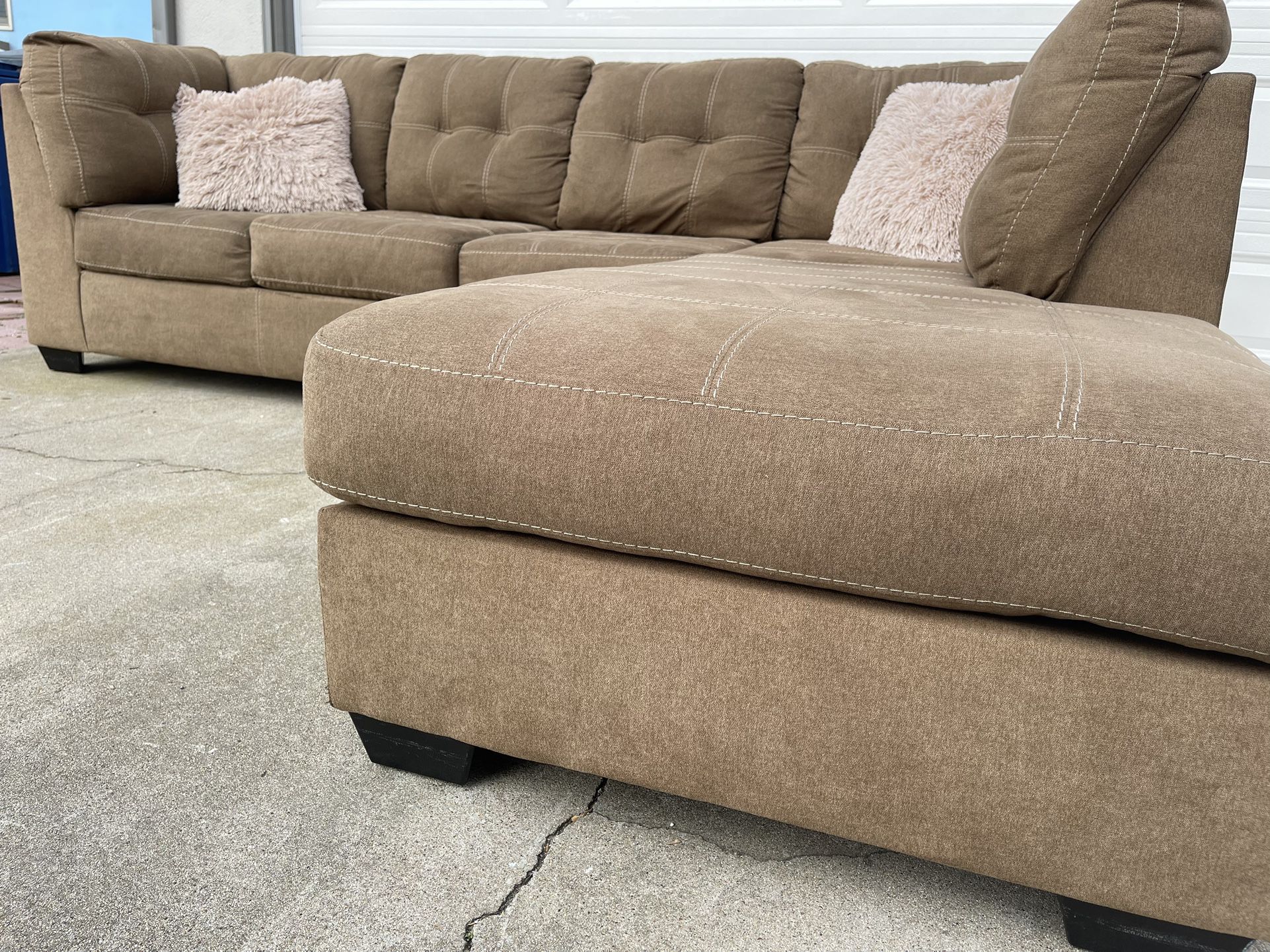 Perfect Condition Living Space Sectional Couch Sofa