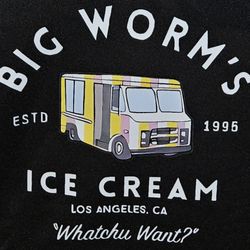 Big Worms Ice Cream Truck Hoodie Sweater NEW Mens Friday movie
