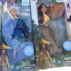 Raya Barbie Dolls $8each Or $12 For Both