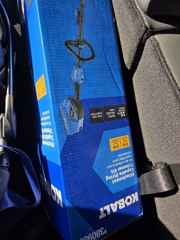 Kobalt 40-Volt Max 15-in Straight Cordless String Trimmer (4ah Battery and Charger Included)