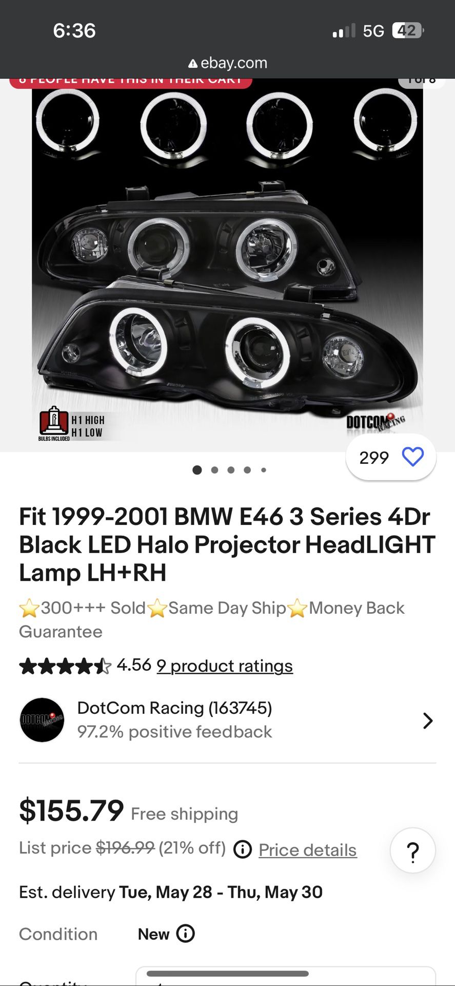 E46 Headlights
