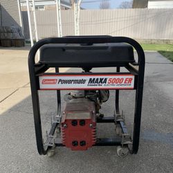 COLEMAN ELECTRIC GENERATOR 5000