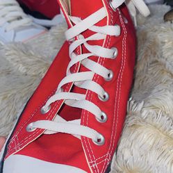 Red Chuck Taylor’s 