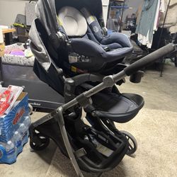 Baby Stroller ,car Seat,base 3-in-1