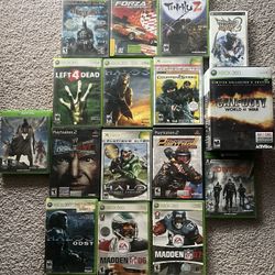 Xbox Games/Ps2 
