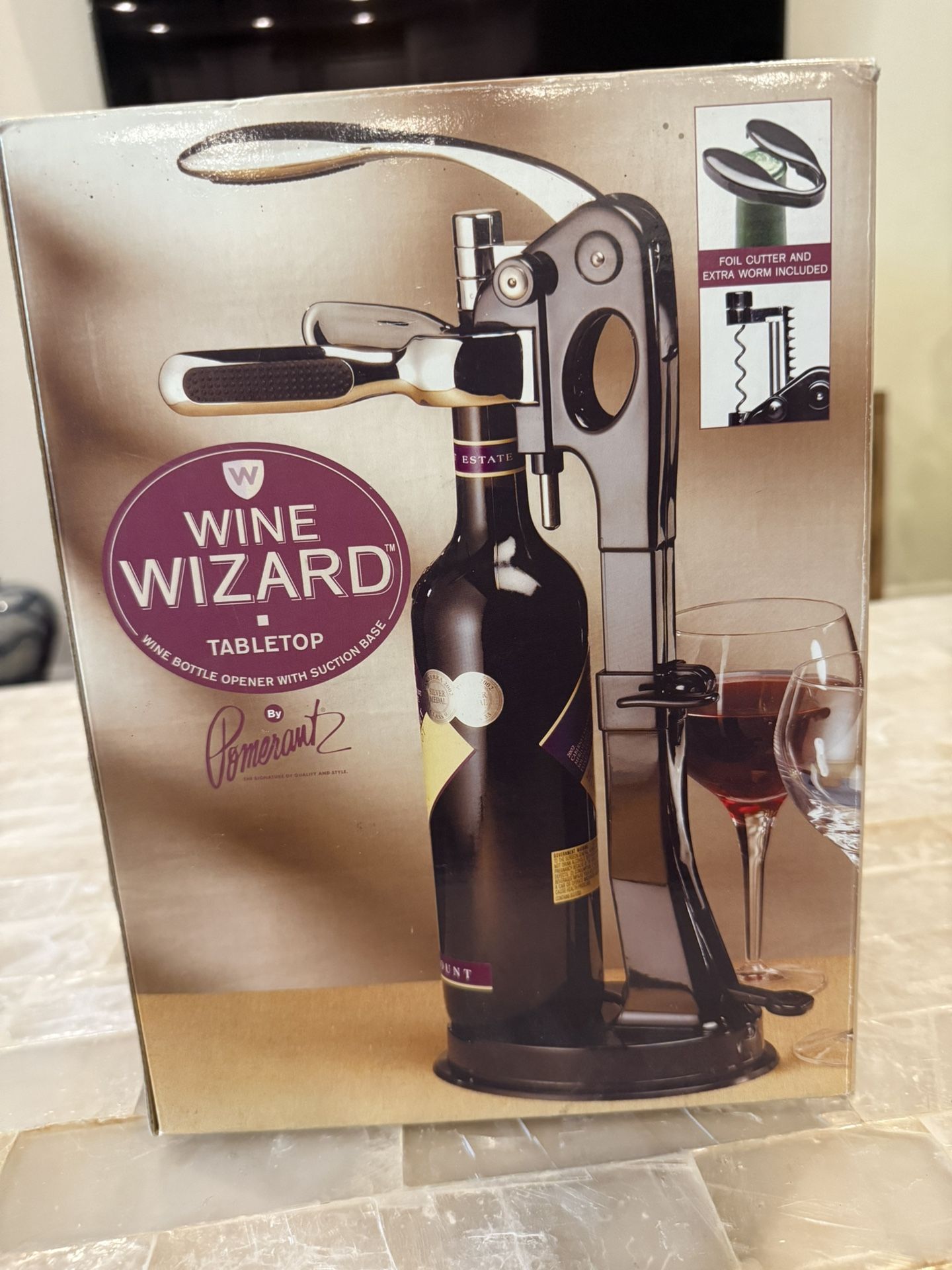 Wine wizard Table top Wine Opener