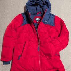 Lands End insulated youth jacket 