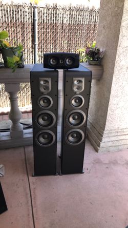Jbl speaker and center. Es 80.