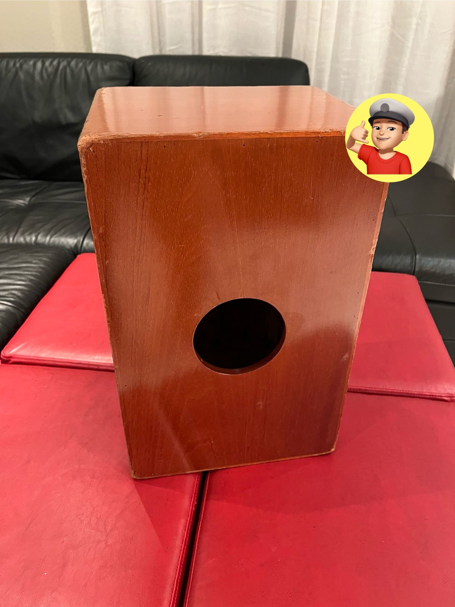 π₯ Pro Cajon Box Drum Set W/Case From Peru!