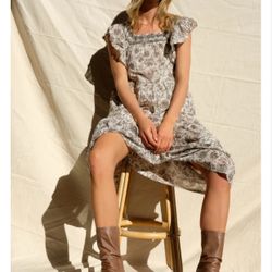 Free people mushroom Taupe Heel Boots