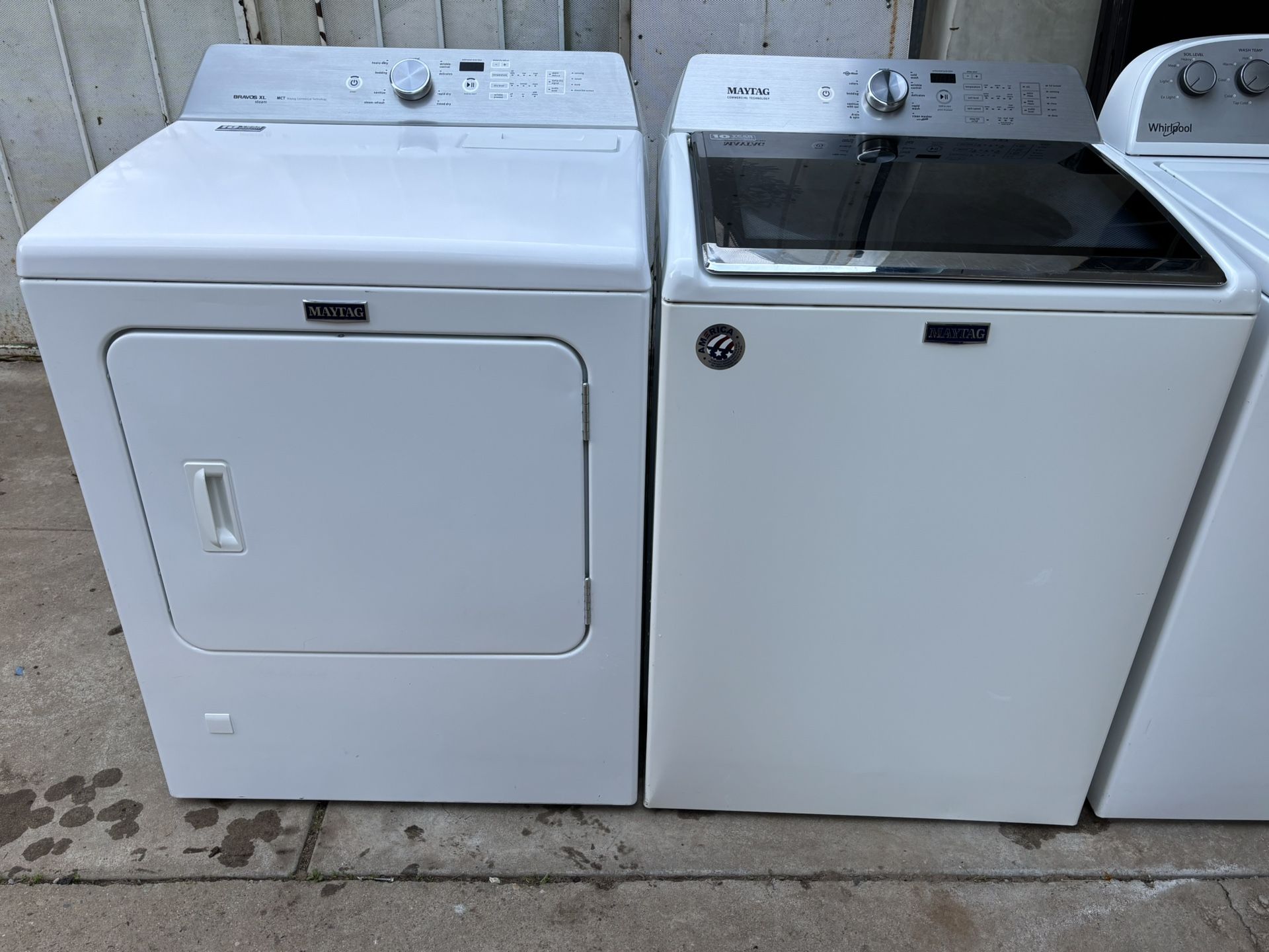 Maytag Washer & Dryer (Gas) Matching Set